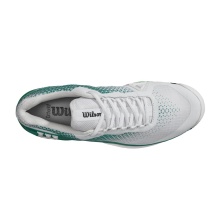 Wilson Tennis Shoes Rush Pro 4.0 Clay/Sand Court White/Green Men's